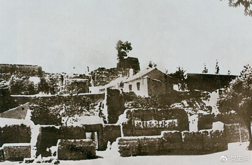 1936年10月22日，紅一、紅二方面軍在甘肅隆德將臺堡（今屬寧夏西吉）會師。圖為將臺堡。